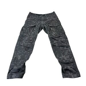G-Star Raw Black Camo Rovic 3D Cargo Men's Pant Size 30x30
